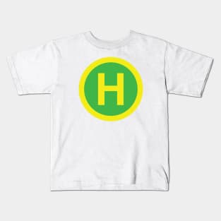 Helipad Sign Kids T-Shirt